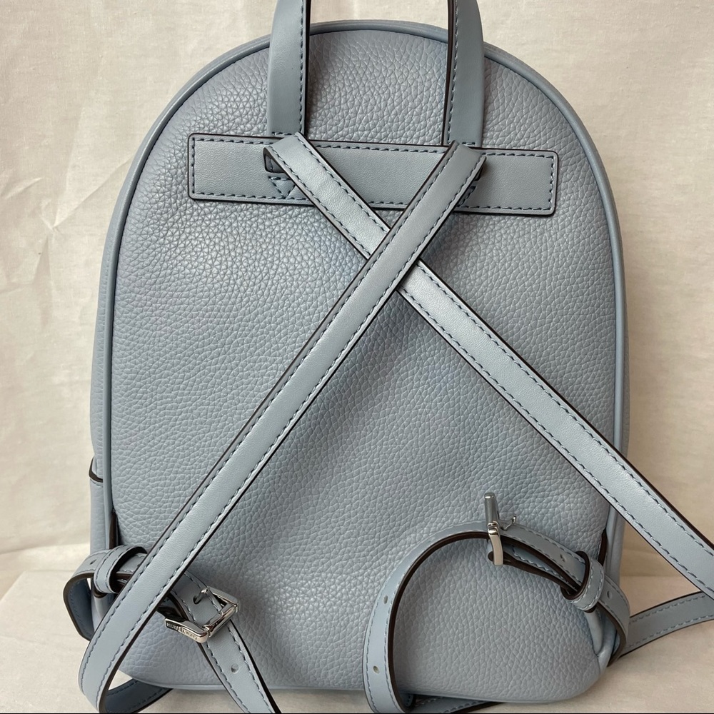 Brand New Michael Kors Adina Backpack Blue - Picture 6 of 7